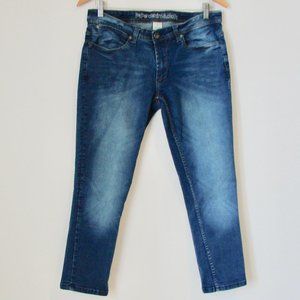 Straight Leg Jeans Stretch Paper Denim & Cloth Size 10